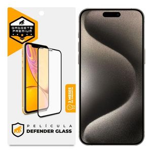 Película para iPhone 15 Pro Max - Defender Glass Preta - Gshield