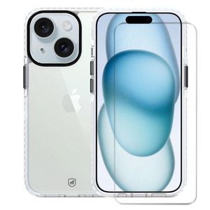 Kit Capa Urus Branca e Pelicula Nano Vidro para iPhone 15 - Gshield