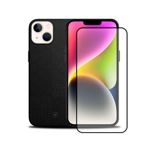 Kit Capa Couro Dual Preta e Pelicula Coverage 5D Pro Preta para iPhone 11 - Gshield