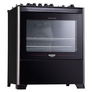 Fogão Dako Magister 5 Bocas C/ Acendimento Aut Preto