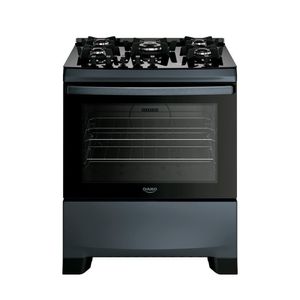 Fogão 5 Bocas Dako Supreme Timer Digital Titânio Bivolt