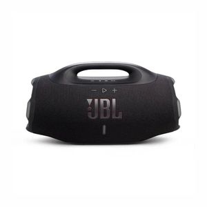 Caixa de Som Bluetooth JBL Boombox 4, Preta, 210W Potencia, Ate 34 Horas na Bateria, A prova D'Agua