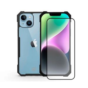 Capa Dual Shock X e Pelicula Coverage iPhone X/XS - Gshield