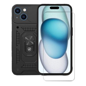 Kit Capa Dinamic Cam Protection e Pelicula Nano Vidro para iPhone 15 Plus - Gshield