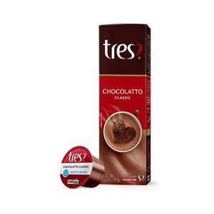 Cápsulas Três Corações Chocolatto Quente