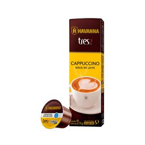 Cápsulas Três Corações Cappuccino Doce de Leite Havanna