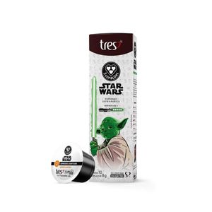 Cápsulas de Café Espresso 3 Corações Star Wars Mestre Yoda