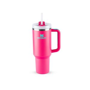 Copo com Canudo Stanley Quencher 2.0 Passion Pink 1,180 Litros