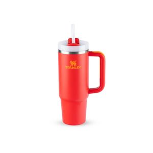 Copo com Canudo Stanley Quencher 2.0 Chili 887ML