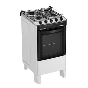 Fogão Esmaltec Pérola 4 Bocas Branco Bivolt