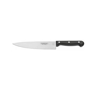 Faca Chef Tramontina Ultracorte Preto 6"