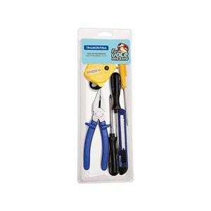 Kit de Ferramentas com Trena Tramontina 6 peças