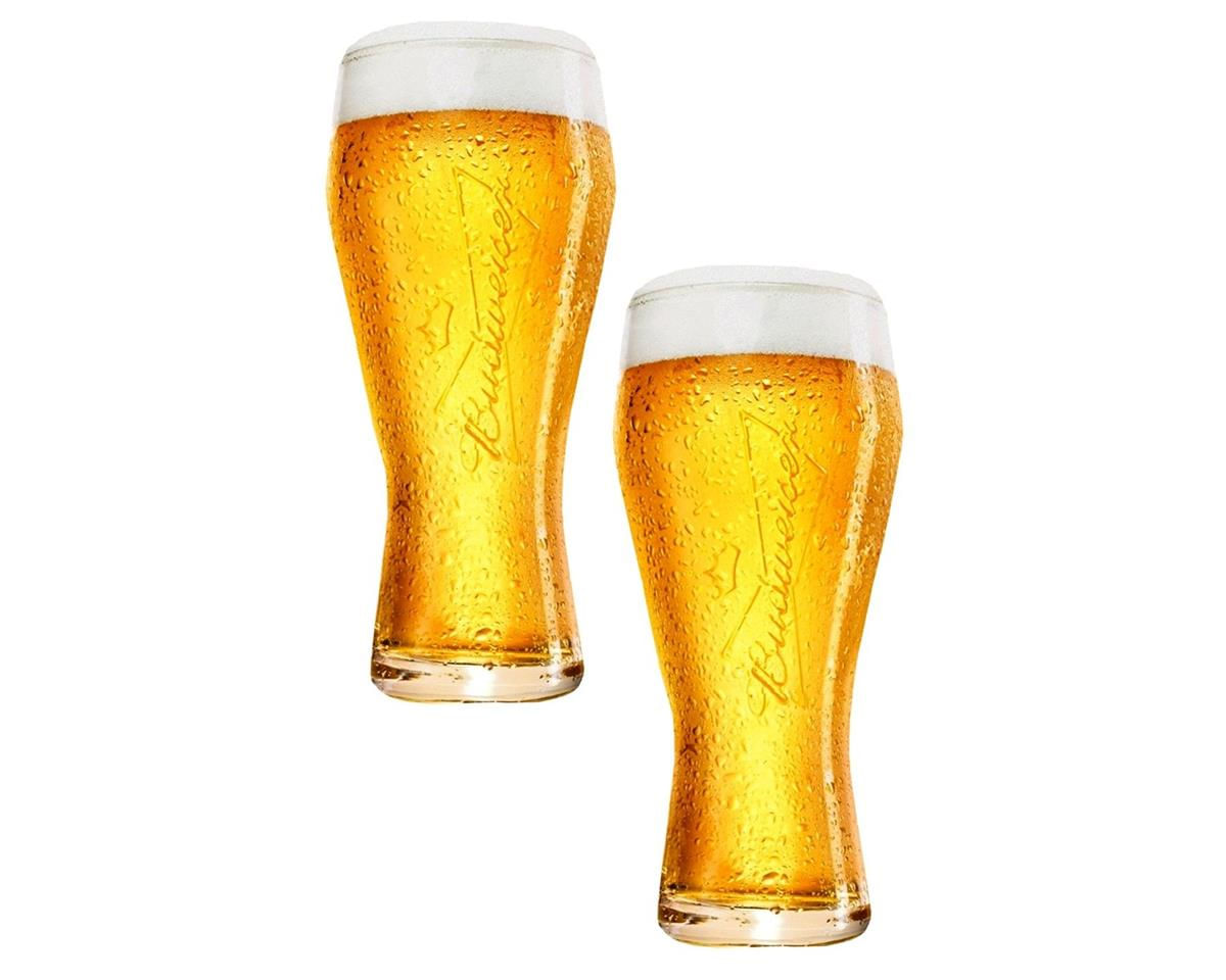 Encontraproduto.com.br - Jogo com 2 Copos para Cerveja 400ml Budweiser