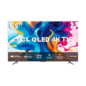 Smart TV QLED 65" 4K UHD TCL C645 Google TV Dolby Vision Atmos