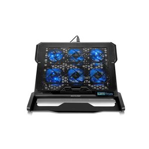 Cooler para Notebook Multilaser Com 6 Fans Led Azul Hexa Cooler