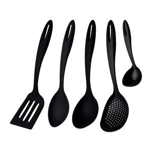 Jogo de Utensílios Tramontina Ability em Nylon Preto 05 Peças