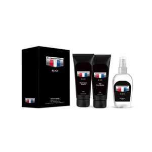 Kit Camaro Black (Body Splash 100ml + Gel pós barba + Shampoo 3 em 1)