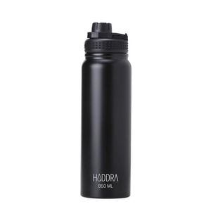 Garrafa Térmica H100 Inox com Infusor Preta 850ml Hiddra