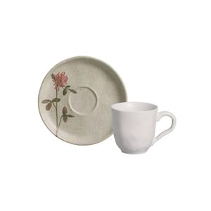 Conjunto Porto Brasil com 6 Xícaras de Café Bio Campestre