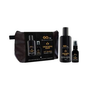 Kit Go Man Saver Royal (Shampoo 140ml + óleo 75g + necessaire)