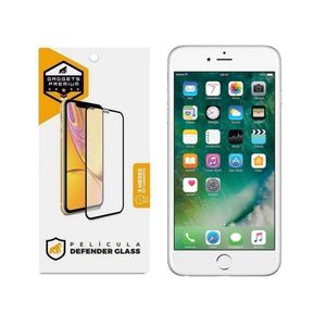 Película Defender Glass para iPhone 6 e 6S - Preta - Gshield