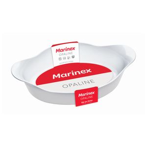 Assadeira Oval Pequena 600ml Marinex Opaline