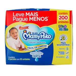 Lenço Umedecido MamyPoko Dia&Noite 200x1