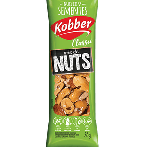 Barra De Cereais Classic Nuts Com Sementes