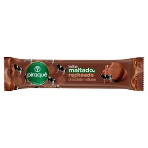 Biscoito Leite Maltado Piraquê Recheio Chocolate Maltado 85g