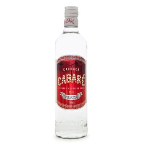 Cachaça Cabaré Prata