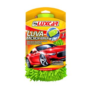 Luva de Microfibra para Lavagem de Carro Luxcar