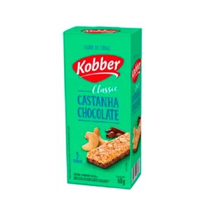 Barra de Cereal Sabor Castanha e Chocolate 60g