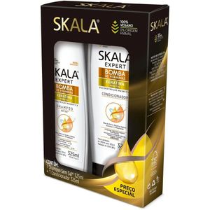 Kit Shampoo+Condicionador Skala Vinagre De Maca