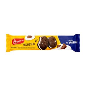 Biscoito Chocolate Recheio Baunilha Bauducco