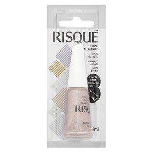 Esmalte Glitter Granulado Rosé Risqué Efeitos