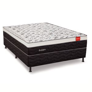 Conjunto Cama Box Casal Sonare 1,38 x 1,88 m - Reconflex