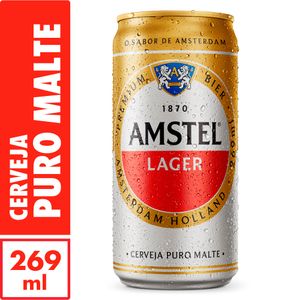 Cerveja Amstel Lata 269ml