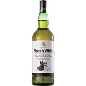 Whisky Escocês Blended Black & White 700ml