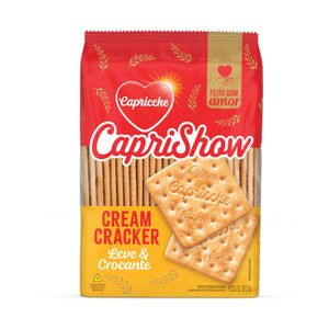 Biscoito CapriShow Cream Cracker 301,5g