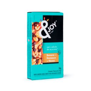 Barra de Cereal Sabor Banana, Damasco e Nozes - Zero Açúcar 25g