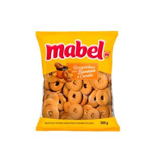 Biscoito Mabel Rosquinha Banana e Canela 300g