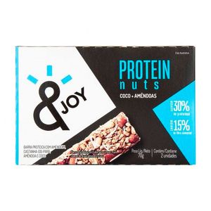 Barra de Cereal Protein Nuts com Coco e Amêndoas 70g