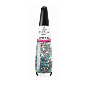 Esmalte Impala A Cor da Sua Moda Glitter Disco Ball 7,5ml