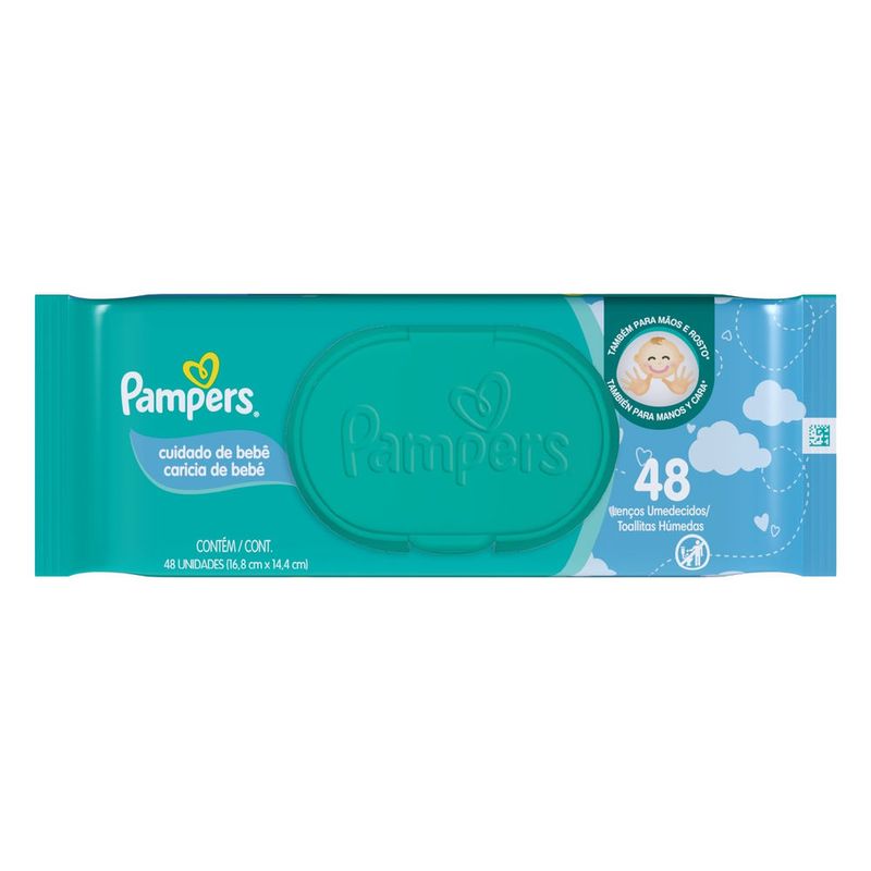 lenco-umed-pampers-cheirinho-bebe-48x1