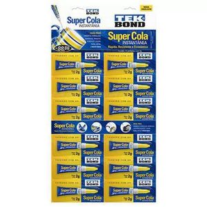 Cola Instantânea Super Bond Tekbond 12x1