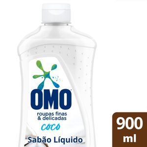 Sabão Líquido Omo Roupas Finas e Delicadas Coco 900ml