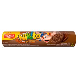 Biscoito Recheio Chocolate Vitarella Nikito 120g