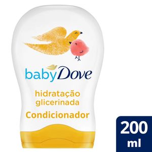 Condicionador de Glicerina Baby Dove Hidratação Glicerinada 200ml