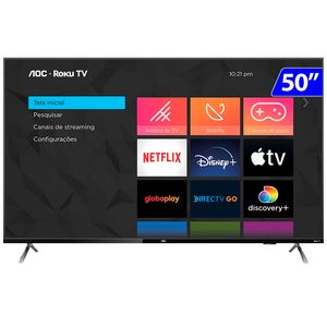 TV AOC Roku Led 50" 4k UHD