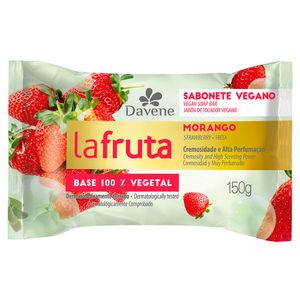 Sabonete em Barra La Fruta Morango Davene